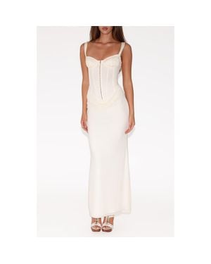 Tiger Mist Ginny Maxi Dress - White