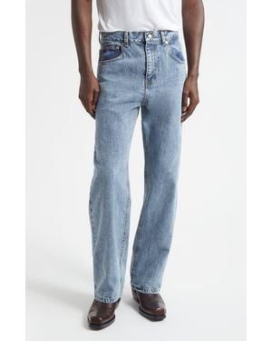 Second Layer Big Papi Relaxed Fit Straight Leg Jeans - Blue