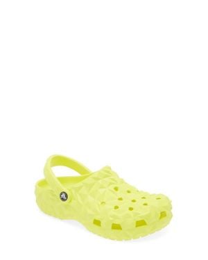 Crocs™ Gender Inclusive Classic Geometric Water Friendly Slingback Clog - Yellow