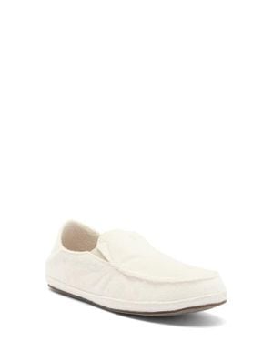 Olukai Nohea Hulu Slip-On Sneaker - White