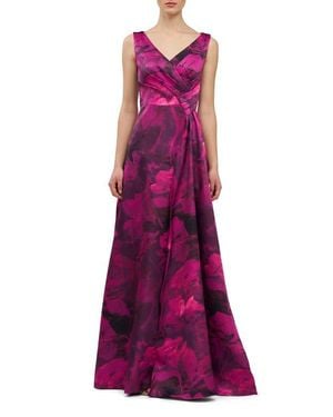 Kay Unger Cecilia Evening Gown - Purple