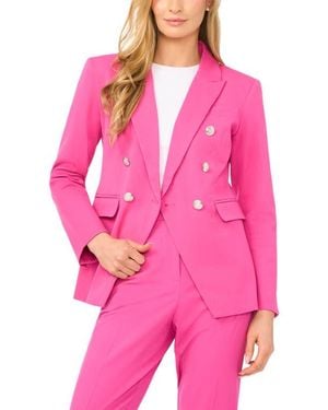 Halogen® Double Breasted Blazer - Pink