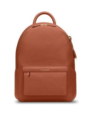 Maison De Sabre Leather Backpack - Brown