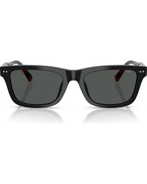 Polo Ralph Lauren 54Mm Pillow Sunglasses - Gray