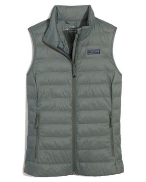 Vineyard Vines Shoreline Primaloft Insulated Puffer Vest - Gray