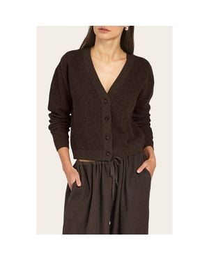 Oyun Mirabel Cardigan Top - Black