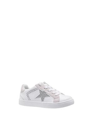 Nina Kids' Zicky Low Top Sneaker - White