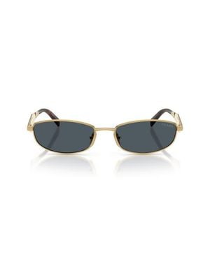 Prada 55Mm Oval Sunglasses - Multicolor