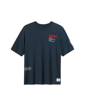 Alpha Industries Nasa Graphic T-Shirt - Blue