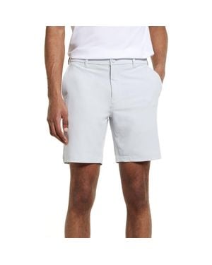 Mizzen+Main Helmsman Flat Front Performance Golf Shorts - White