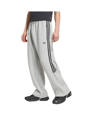 adidas Spacer Open Hem Sweatpants - Gray