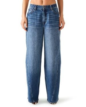 Steve Madden Rori Straight Leg Jeans - Blue
