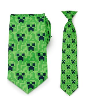 Cufflinks Inc. Minecraft Adult & Kids' Tie Set - Green
