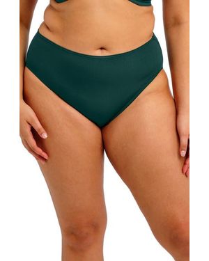 Elomi Smooth Full Briefs - Green