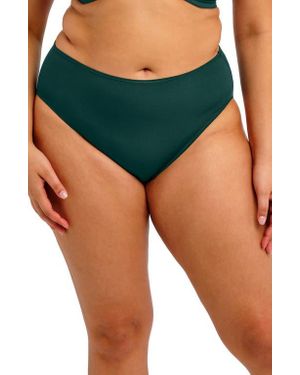 Elomi Smooth Full Briefs - Green