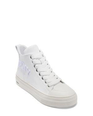 DKNY Yaser Mid Sneaker - White