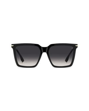 Victoria Beckham Vb 1022/S 56Mm Rectangular Sunglasses - Black