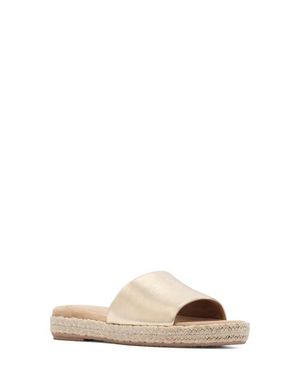 Frankie Lucia Espadrille Platform Slide Sandal - Multicolor