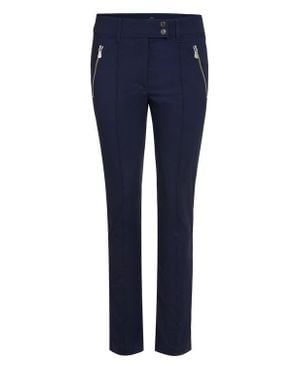 Anatomie The Peggy Zippered Pant - Blue