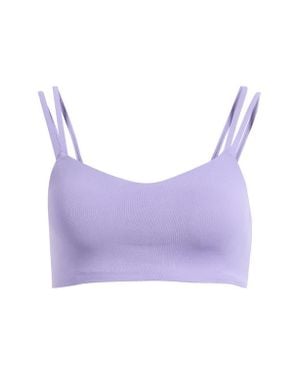 Nike Zenvy Strappy Light-Support Padded Sports Bra - Purple