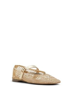 ALDO Elyiaa Net Mary Jane Flat - Natural