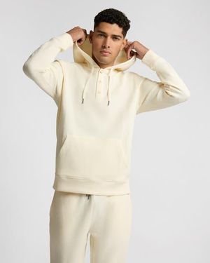 Onia Heavyweight Cotton Waffle Hoodie - Natural
