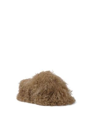 Zigi Opal Waterproof Genuine Shearling Slipper - Brown