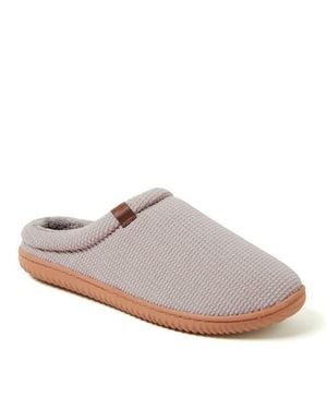 Dearfoams Case Casual Clog Slipper - Gray