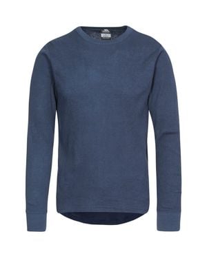 Trespass Adultsgender Inclusive Unify Thermal Base Layer Top - Blue