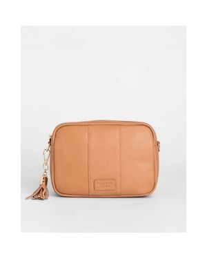 Pom Pom London City Crossbody Bag - Brown