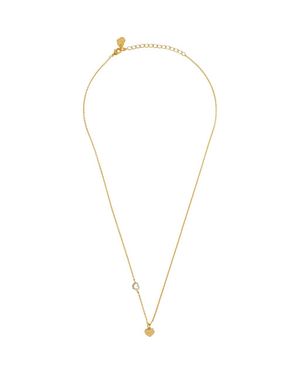 Estella Bartlett Crystal Heart & Charm Pendant Necklace - Metallic