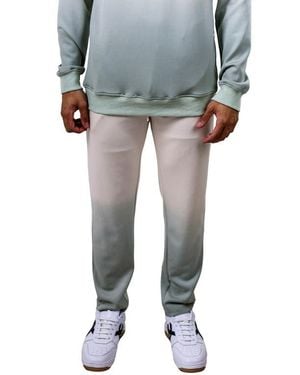 Maceoo Marthyr Dip Dye Jogger Pants - Black