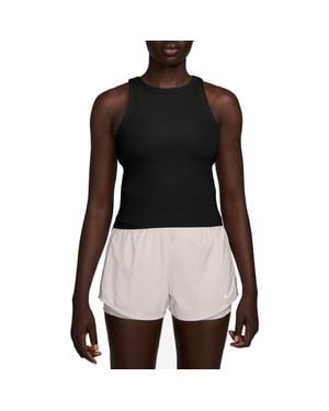 Nike Zenvy Dri-Fit Rib Tank - Black