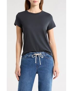Marine Layer Tried & True Crewneck T-Shirt - Black