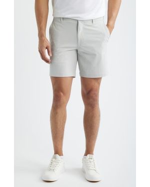 Tommy Bahama Chip Shot Islandzone Stretch Nylon Blend Ripstop Shorts - Gray