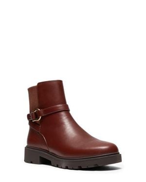 Clarks Code L Bay Leather Bootie - Brown