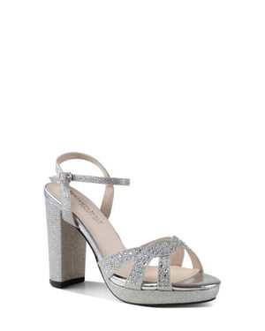 Touch Ups Ava Ankle Strap Sandal - White