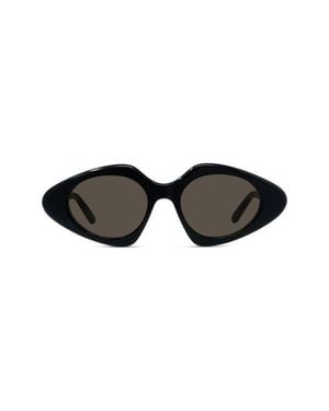 Loewe Slim 50Mm Geometric Sunglasses - Black