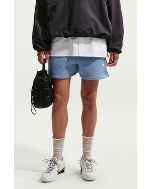 Nike Sportswear Mid Rise Fleece Shorts - Black