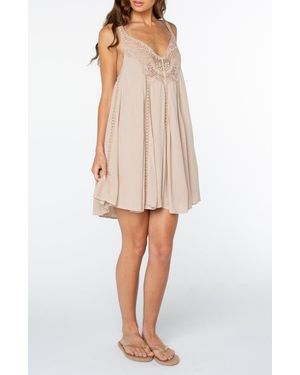 Roxy Sunswept Minidress - Natural
