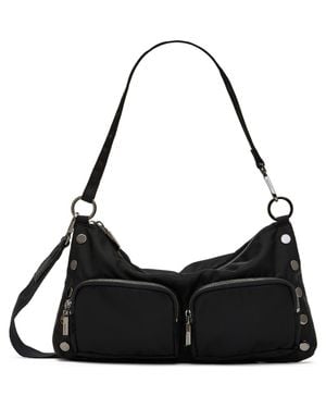 Hammitt Kyle Medium Nylon Hobo Bag - Black