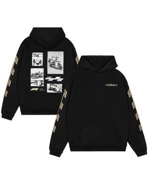 INSOMNIAC Formula 1 The Movie Photo Collage Pullover Hoodie - Black