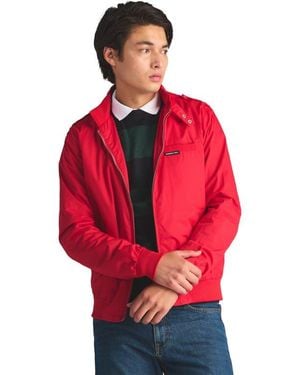 Members Only Classic Iconic Racer Jacket - Red