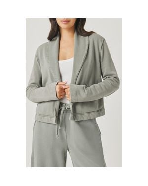Splendid Greta Terry Blazer - Gray
