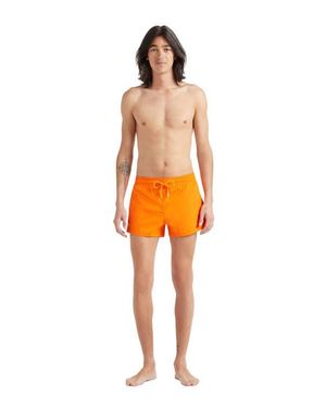 Vilebrequin Jacquard Turtle Stretch Swim Shorts - Orange