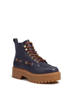 Timberland Stone Street Platform Hiking Boot - Blue