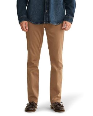 WARP+WEFT Ams Slim Fit Twill Pants - Blue