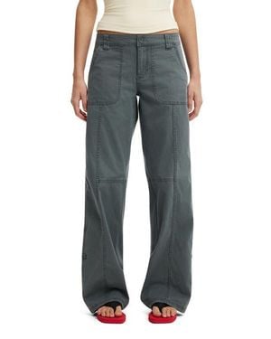 Cotton On Lexi Low Rise Utility Pant - Gray