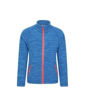 Mountain Warehouse Childrens/Kids Snowdonia Fleece Jacket - Blue