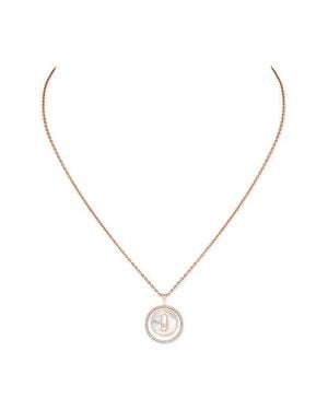 Messika Lucky Move Mother-Of-Pearl & Diamond Pendant Necklace - Multicolor